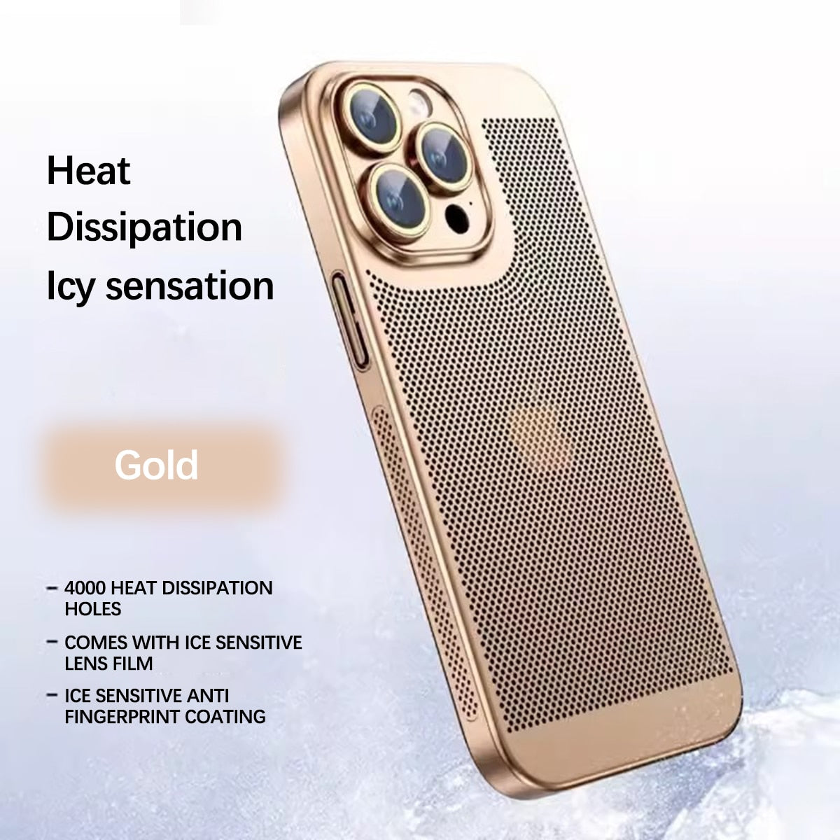 Luxury Electroplated Heat-Dissipating Phone Case from easy-cases.com