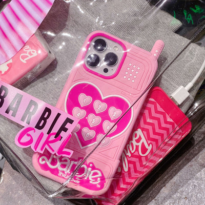 Barbie Movie 3D Cartoon Pink Princess iPhone Case