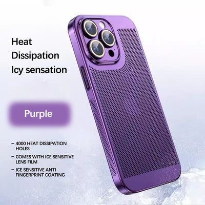 Luxury Electroplated Heat-Dissipating Phone Case from easy-cases.com