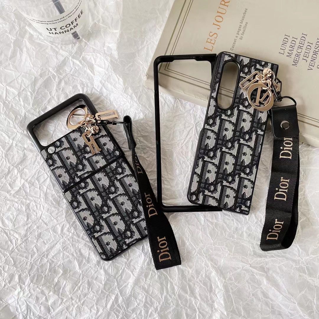 Dior Designer Phone Case for Samsung Z Flip & Z Fold