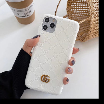 Style Embossed Chic Phone Case for iPhone