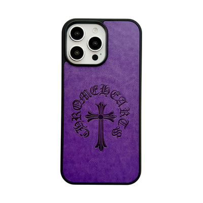Premium Cross Pattern MagSafe Compatible iPhone Case