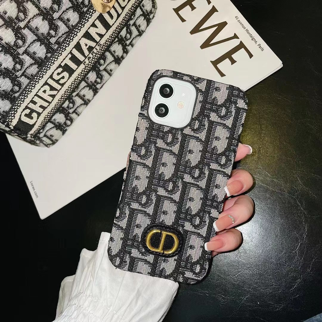 Sophisticated DIOR iPhone accessory for style enthusiasts