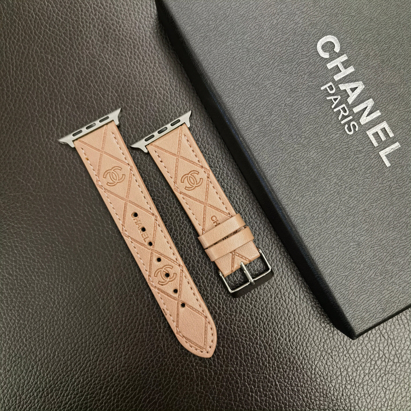 Luxury CC Apple Watch Band Strap