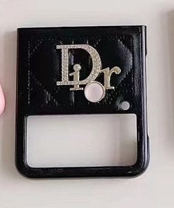 Elegant Christian Dior Phone Case for Samsung Z Flip