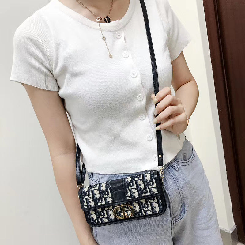 Premium Leather Christian Dior Phone Pouch Bag for Smartphones