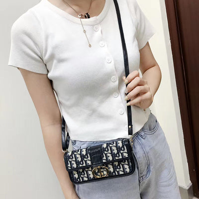 Premium Leather Christian Dior Phone Pouch Bag for Smartphones