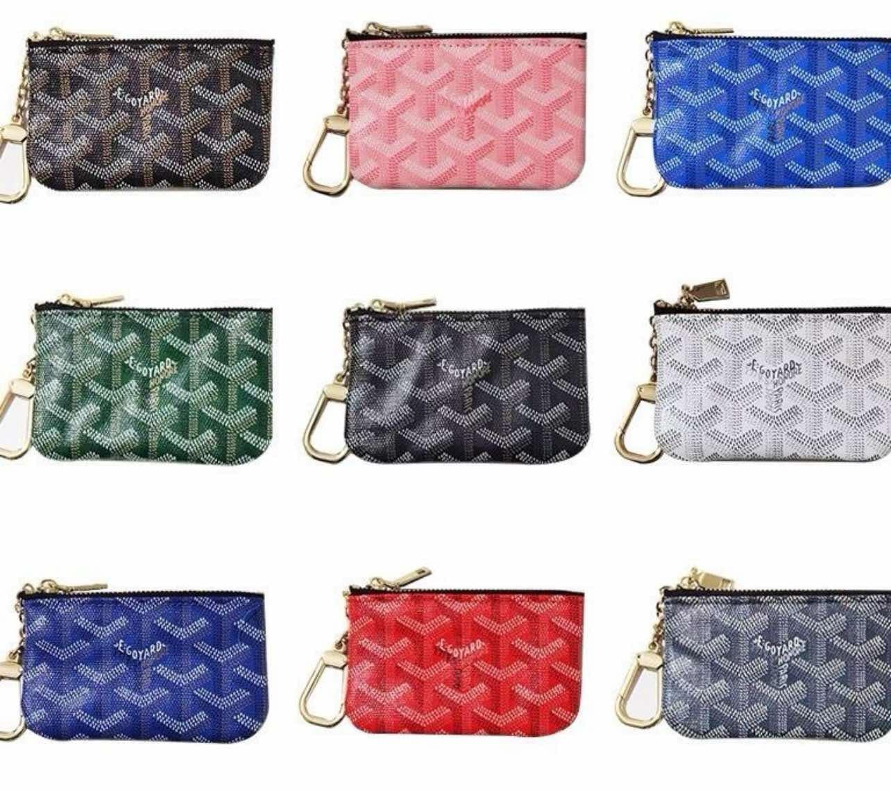 Luxury GY Monogram Mini Key Pouch Collection