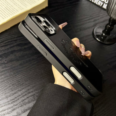 Premium Cross Pattern MagSafe Compatible iPhone Case