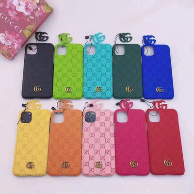 Vibrant Inspired Monogram Phone Cases with Bold Colors