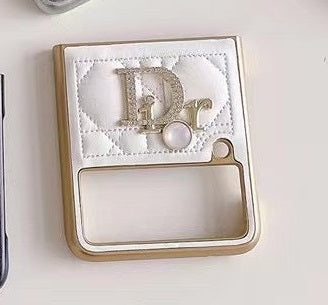 Elegant Christian Dior Phone Case for Samsung Z Flip