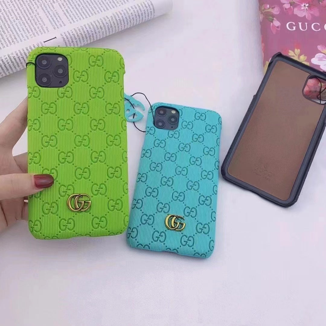 Vibrant Inspired Monogram Phone Cases with Bold Colors