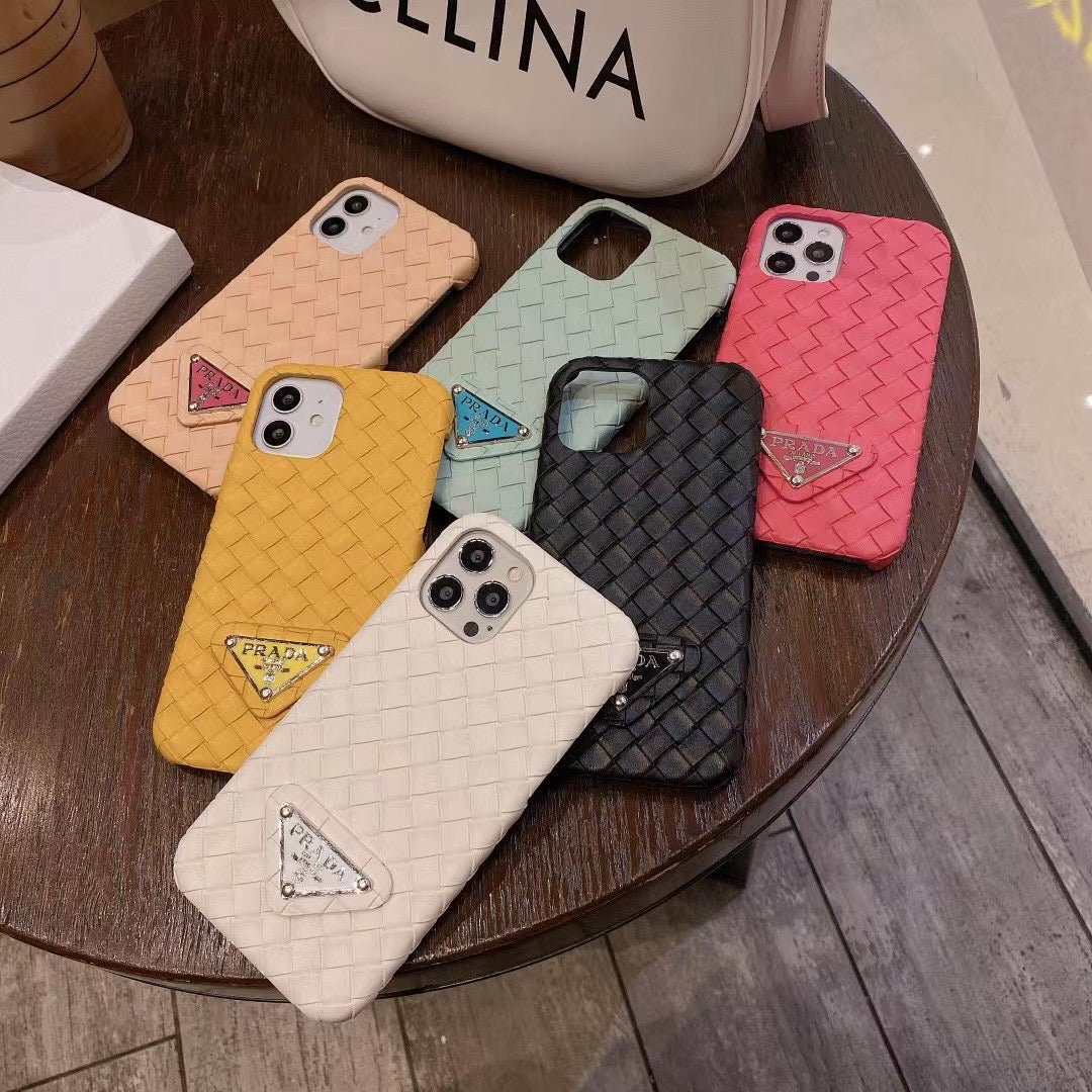 Chic Snake Print Phone Cover from Prada