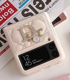 Elegant Christian Dior Phone Case for Samsung Z Flip