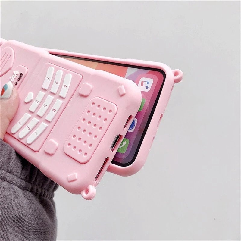 iPhone Pink Love Heart Cover | iPhone 12 Cover | Easy Cases