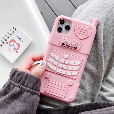 iPhone Pink Love Heart Cover | iPhone 12 Cover | Easy Cases