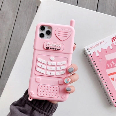 iPhone Pink Love Heart Cover | iPhone 12 Cover | Easy Cases
