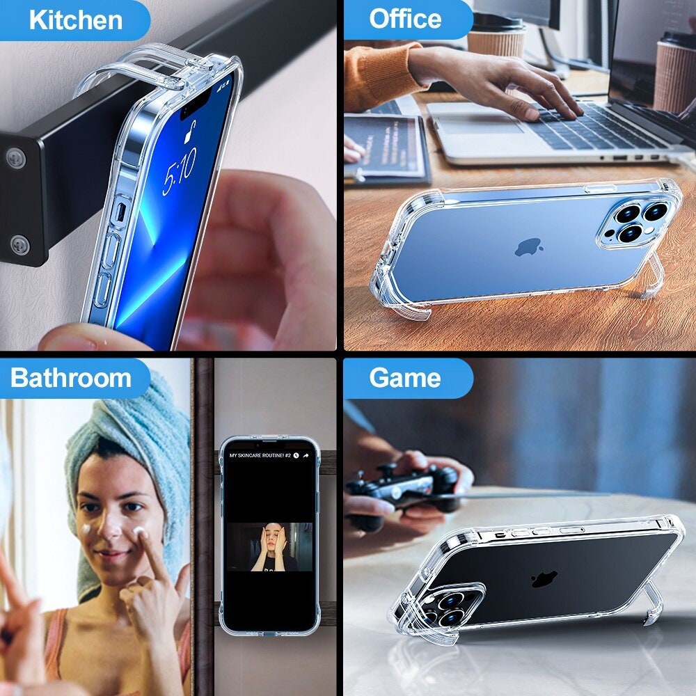 Four-Corner Bracket iPhone Case | Easy Cases