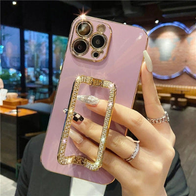 Square Holder Diamond iPhone Case | Easy Cases