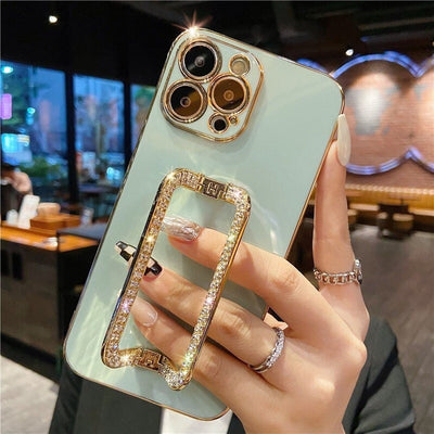 Square Holder Diamond iPhone Case | Easy Cases
