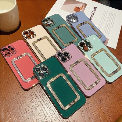 Square Holder Diamond iPhone Case | Easy Cases