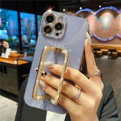 Square Holder Diamond iPhone Case | Easy Cases