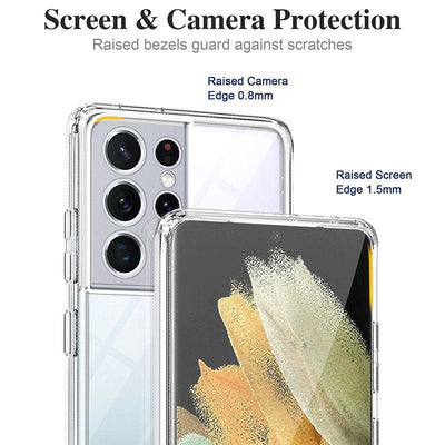 Galaxy S22 Clear Silicone Case | Galaxy S22 Clear Case | Easy Cases