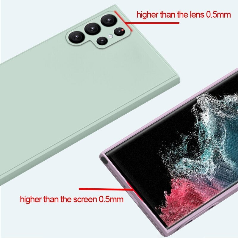 Samsung S22 Ultra Square Cover | Samsung S22 Cover | Easy Cases
