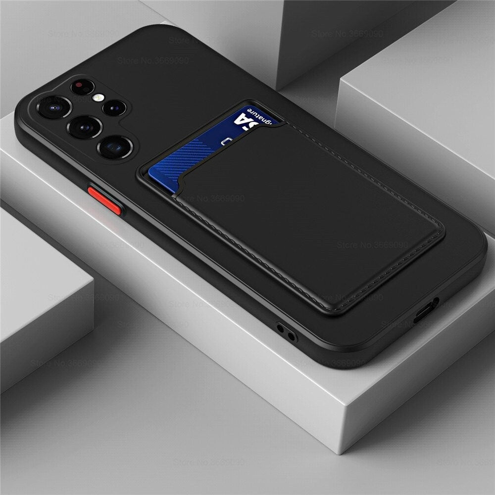 Samsung S22 Square Card Slot Case | Square Card Slot Case | Easy Cases