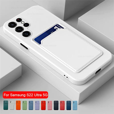 Samsung S22 Square Card Slot Case | Square Card Slot Case | Easy Cases