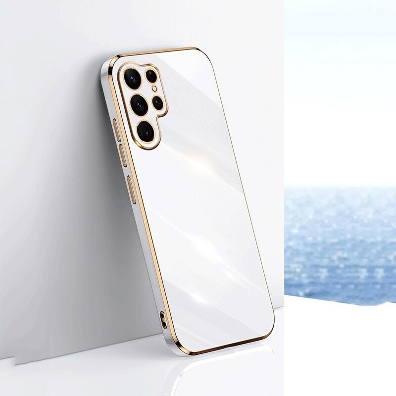 Samsung S22 Square Plating Case | Square Plating Case | Easy Cases