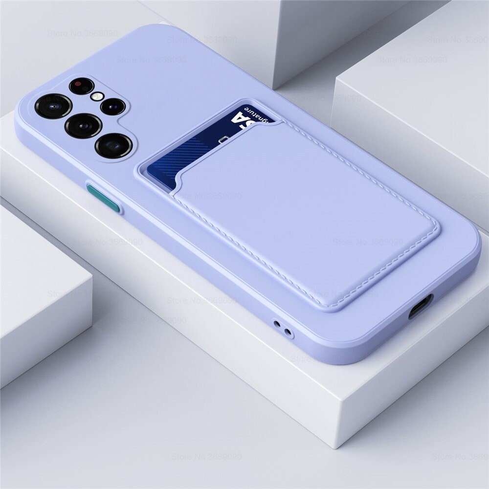 Samsung S22 Square Card Slot Case | Square Card Slot Case | Easy Cases