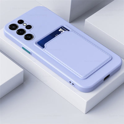 Samsung S22 Square Card Slot Case | Square Card Slot Case | Easy Cases