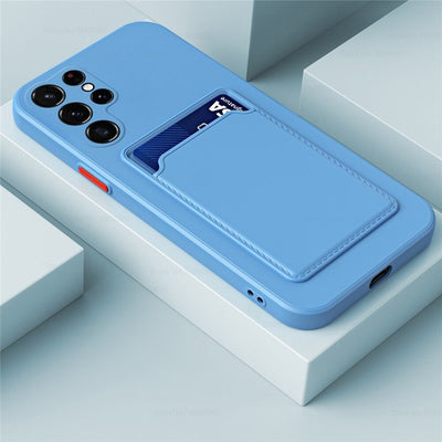 Samsung S22 Square Card Slot Case | Square Card Slot Case | Easy Cases