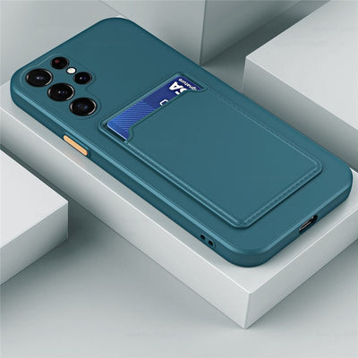 Samsung S22 Square Card Slot Case | Square Card Slot Case | Easy Cases