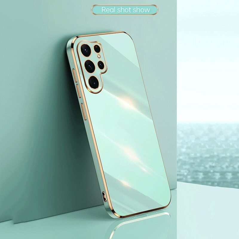 Samsung S22 Square Plating Case | Square Plating Case | Easy Cases
