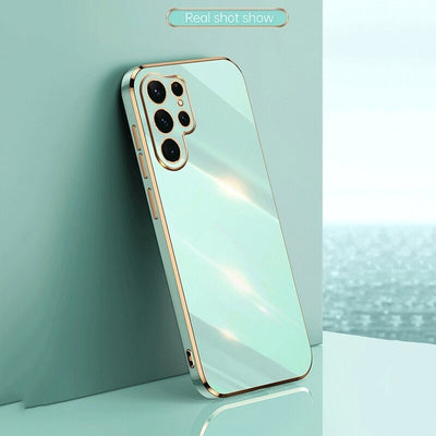 Samsung S22 Square Plating Case | Square Plating Case | Easy Cases