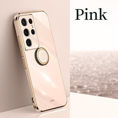Samsung S22 Ring Holder Soft Cover 