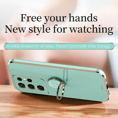Samsung S22 Ring Holder Soft Cover 