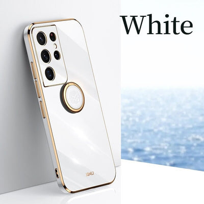Samsung S22 Ring Holder Soft Cover 
