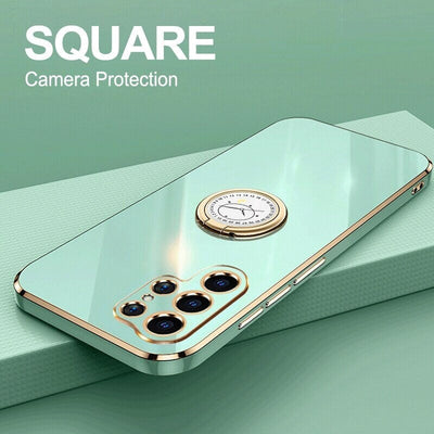 Samsung S22 Ring Holder Soft Cover 
