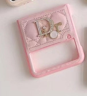 Elegant Christian Dior Phone Case for Samsung Z Flip